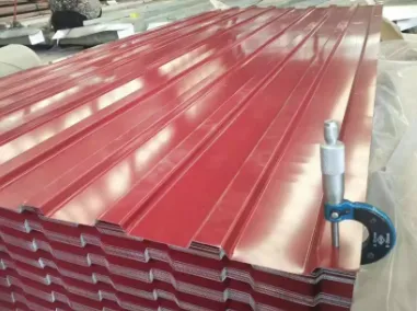 Xim Coated Galvanized Corrugated Steel Roofing Sheet