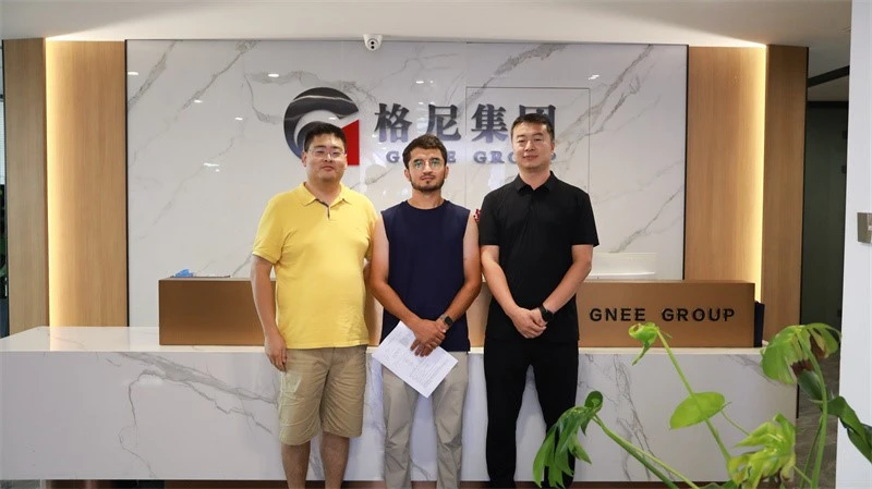 Gnee Customer visit Gnee Customer visit