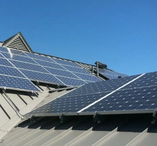 Rooftop solar arrays Rooftop solar arrays